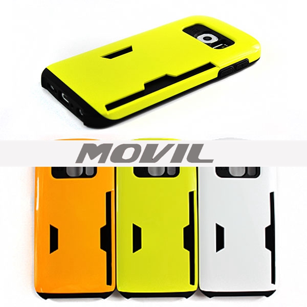 NP-2197 alta calidad tpu   pc funda para Samsung Galaxy S6-11